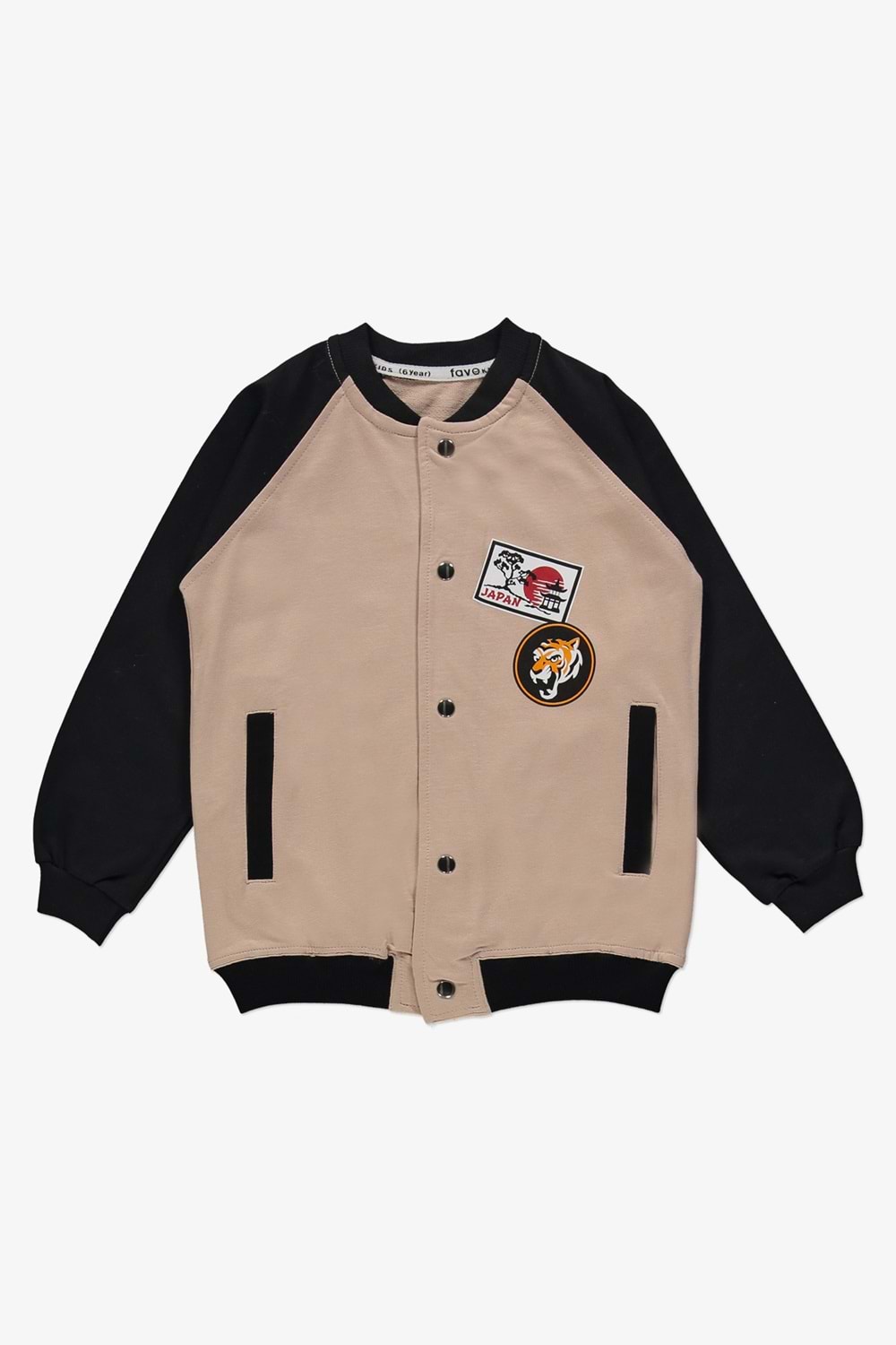 Kolej Ceketli Kaplan Motifli 2İplik Erkek Çocuk Takım MNK14234