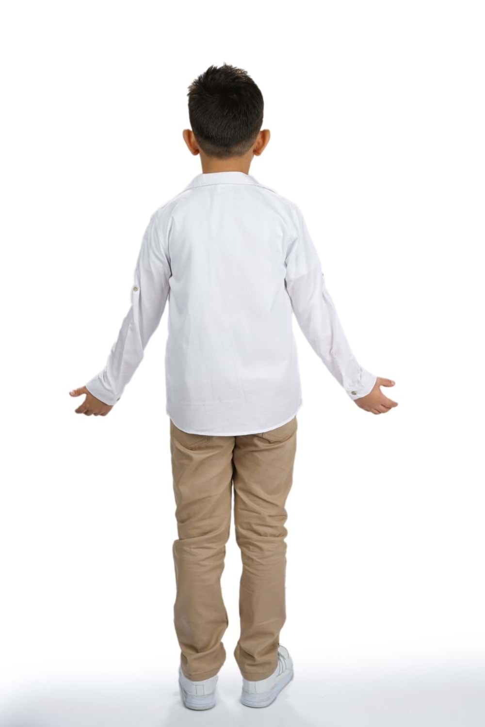 Gömlek , Pantolon , T-Shirt 3Parça Erkek Çocuk Takım MNK1754