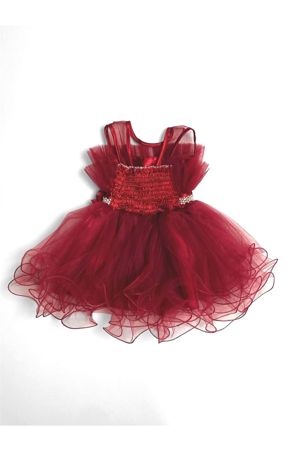 Kız Çocuk Tütülü Vena Elbise MNK285