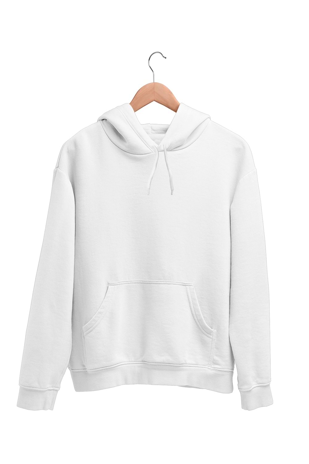 Erkek Sweatshirt Pamuklu Standart Fit Normal Kesim İçi Polarlı 2 İplik Kapüşonlu