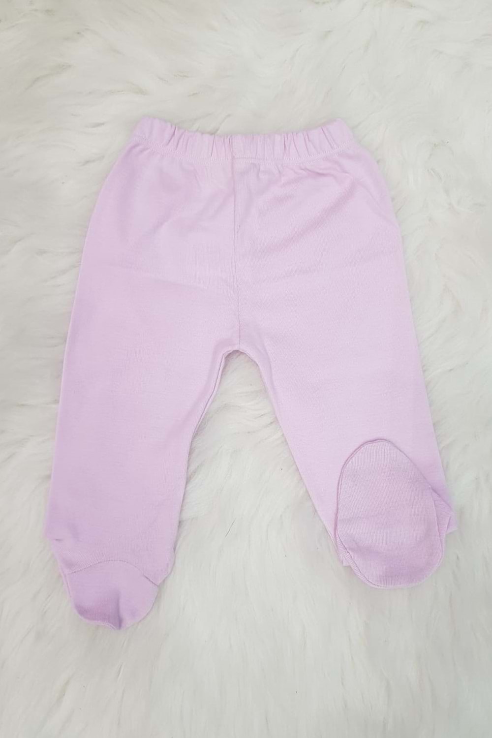 Pembe Patikli Bebek Penye Pantolon