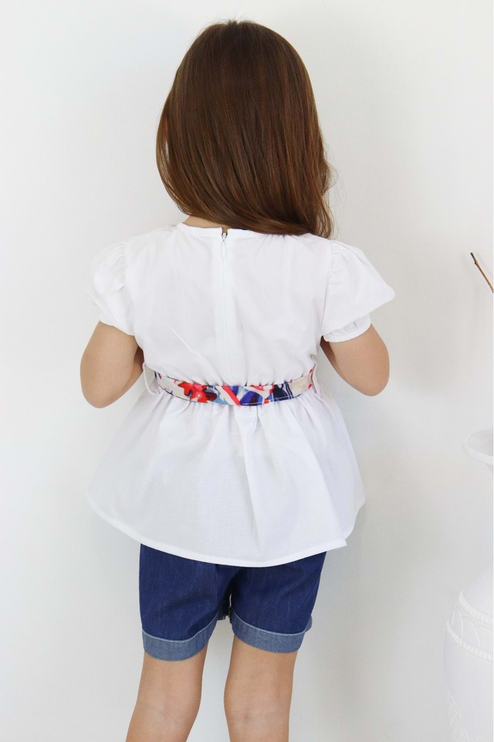 Kot Şortlu Kız Çocuk Takım TF7351