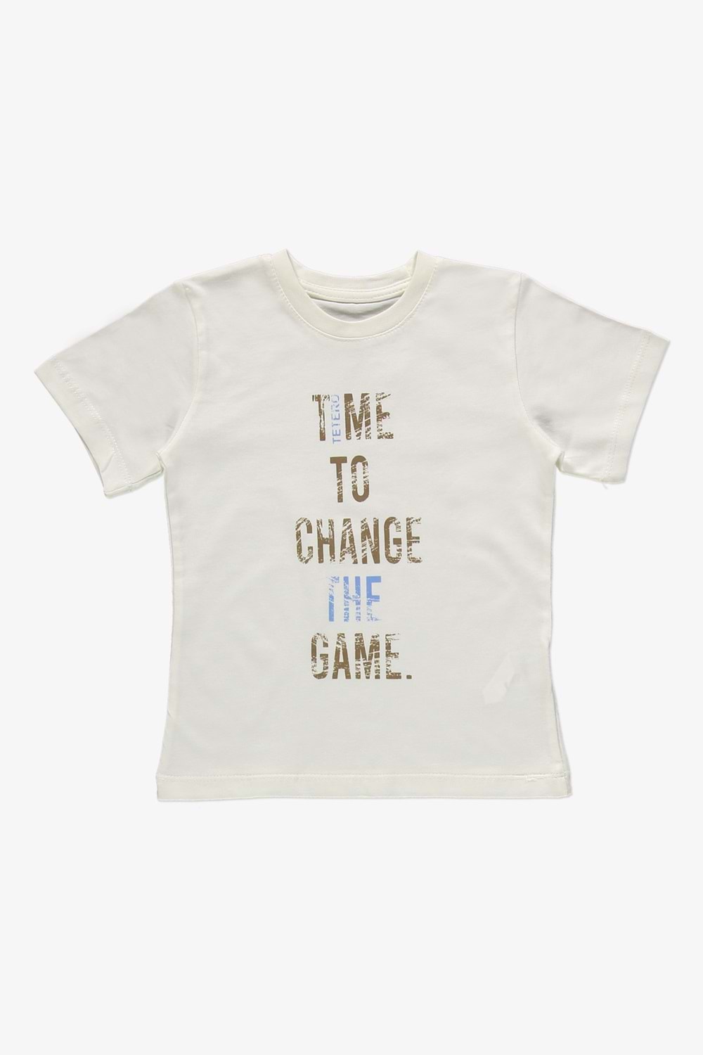 Gömlek ,Pantolon ,T-Shirt Noktalı Desen 3Parça Erkek Çocuk Takım TTR-03NKTL