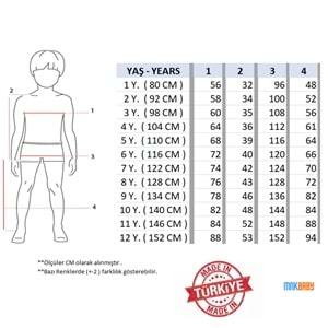 Kelebek Desen Katlamalı Kol Gömlekli Gabardin Pantolonlu Erkek Çocuk Takımı MNK0403