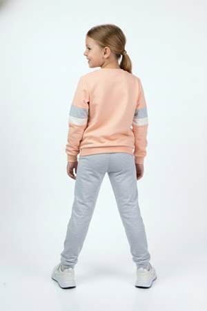 Kız Çocuk Boynuzlu At Eşofman Takımı