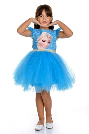 Kız Çocuk Parti Kostüm Elbisesi M00674