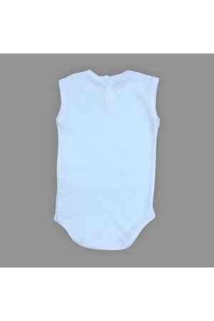 Balıklı Kedi Baskılı Bebek Çıtçıtlı Body Uzun Kısa Kolsuz