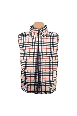 Erkek Çocuk Kapüşonsuz Cepli Trend Şişme Yelek M00708