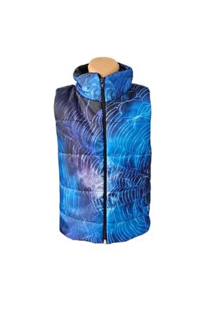 Erkek Çocuk Kapüşonsuz Trend Şişme Yelek M00708