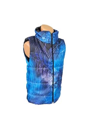 Erkek Çocuk Kapüşonsuz Trend Şişme Yelek M00708