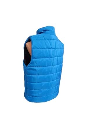 Erkek Çocuk Kapüşonsuz Cepli Trend Şişme Yelek M00708