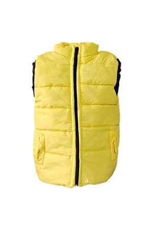 Erkek Çocuk Kapüşonsuz Cepli Trend Şişme Yelek M00708