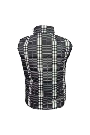 Erkek Çocuk Kapüşonsuz Cepli Trend Şişme Yelek M00708