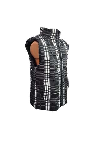 Erkek Çocuk Kapüşonsuz Cepli Trend Şişme Yelek M00708