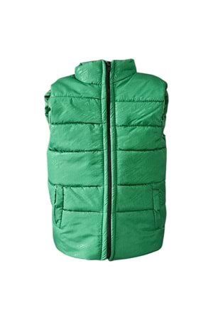 Erkek Çocuk Kapüşonsuz Cepli Trend Şişme Yelek M00708