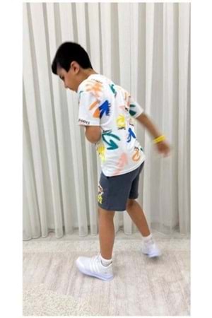 Erkek Çocuk Baskılı Şortlu Yazlık Takım M00710