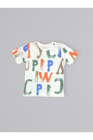 Baskılı Erkek Çocuk Tişört Şortlu Takım M00715