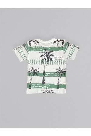 Baskılı Erkek Çocuk Tişört Şortlu Takım M00715