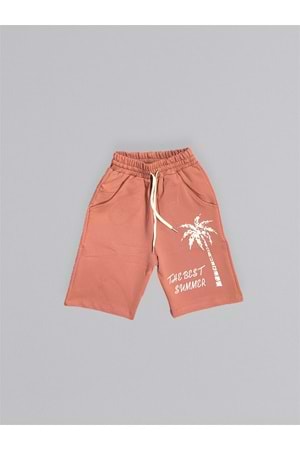 Baskılı Erkek Çocuk Tişört Şortlu Takım M00715