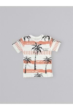 Baskılı Erkek Çocuk Tişört Şortlu Takım M00715