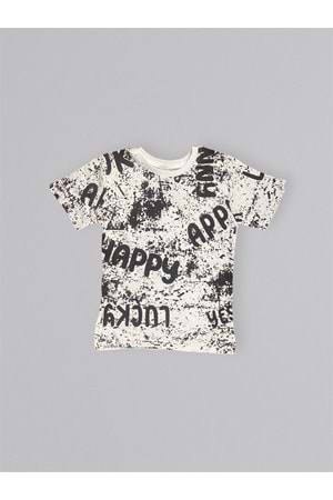 Baskılı Erkek Çocuk Tişört Şortlu Takım M00715