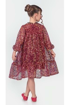 Likio Vintage Payet Kız Çocuk Abiye M00739