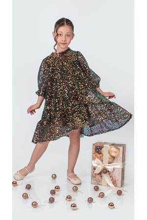 Likio Vintage Payet Kız Çocuk Abiye M00739