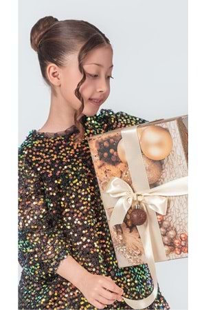 Likio Vintage Payet Kız Çocuk Abiye M00739