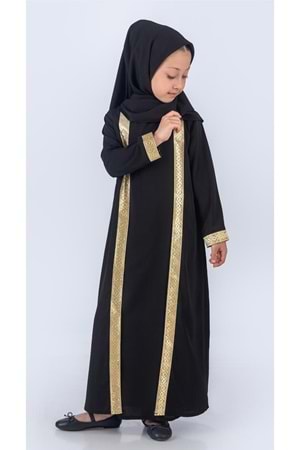 Medine İpek Kumaş Eşarplı Tesettür Namaz Elbise M00742