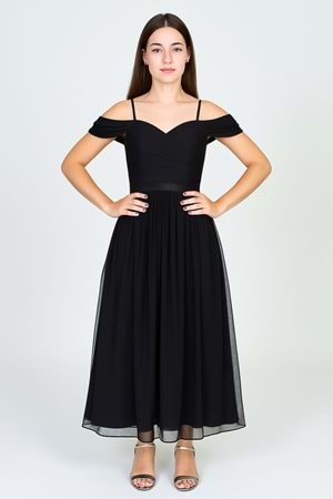 Dilina Kız Çocuk Şifon Abiye M00747