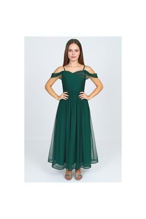 Dilina Kız Çocuk Şifon Abiye M00747