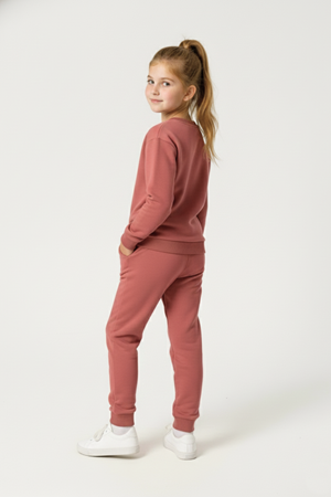 Basic Cepli Kız-Erkek Mevsimlik Çocuk Eşofman Takımı M00776