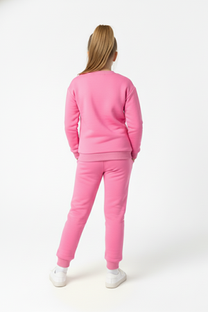 Basic Cepli Kız-Erkek Mevsimlik Çocuk Eşofman Takımı M00776