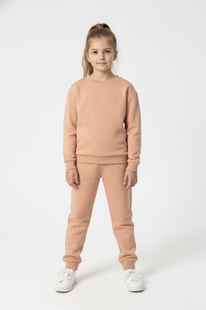 Basic Cepli Kız-Erkek Mevsimlik Çocuk Eşofman Takımı M00776