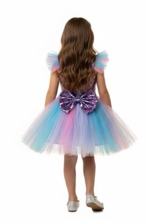 Denizkızı Kız Çocuk Elbise M00777