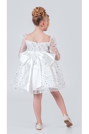 Ruche Lipa Kız Çocuk Abiye M00783