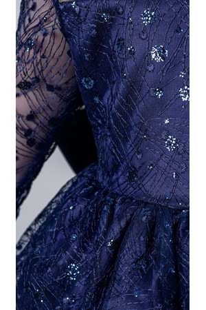 Ruche Lipa Kız Çocuk Abiye M00783