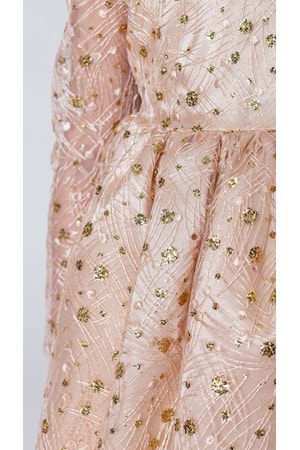 Ruche Lipa Kız Çocuk Abiye M00783