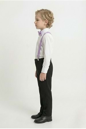 Beyaz Gömlekli Erkek Çocuk Takım M00787