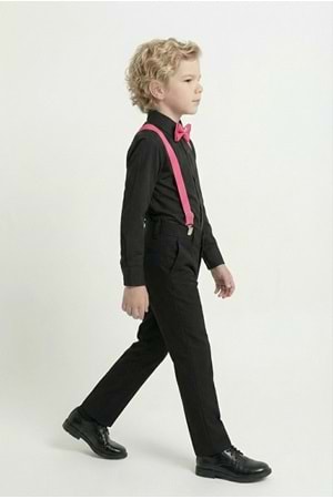 Renkli Gömlekli Erkek Çocuk Takım M00788