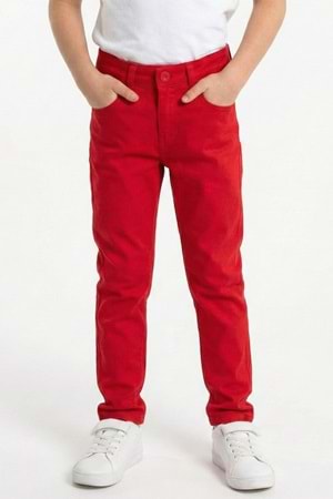Gabardin Fermuarlı Cepli Erkek Çocuk Pantolon M00790