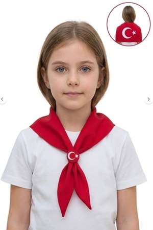 Ay Yıldızlı Çocuk Bayram Fuları M00804