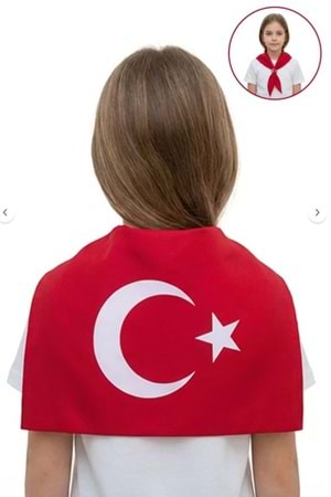 Ay Yıldızlı Çocuk Bayram Fuları M00804