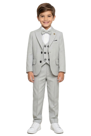 Kiryos Erkek Çocuk Kareli Takım Elbise M00806