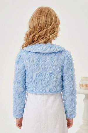 Luvia Lase Detay Kız Çocuk Bolero M00812