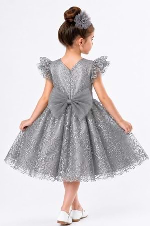 Floare Kız Çocuk Abiye Elbise M00850