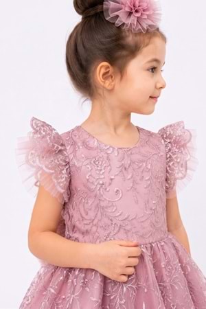 Floare Kız Çocuk Abiye Elbise M00850