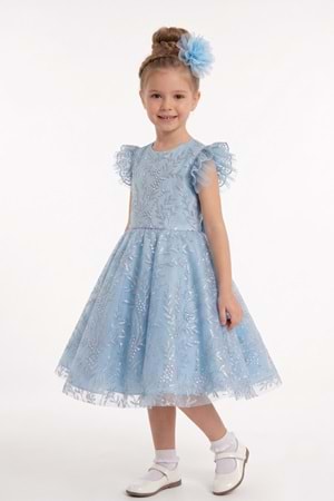 Floare Kız Çocuk Abiye Elbise M00850
