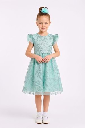 Floare Kız Çocuk Abiye Elbise M00850