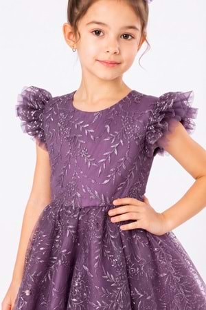 Floare Kız Çocuk Abiye Elbise M00850